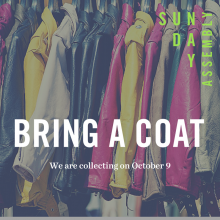 Coat Drive this month!